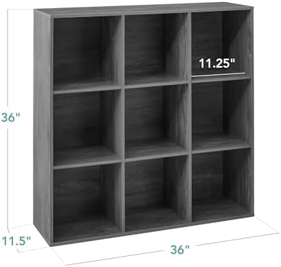 Best Choice Products 9-Cube Storage Organizer, 11in Shelf Opening, Display Shelf - Image 2