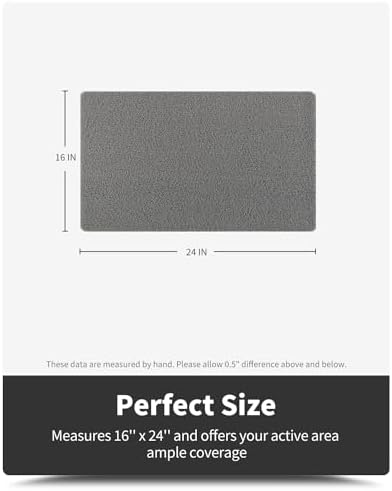 Non-Slip Bathtub Mat, 16x24 Inch, Shower Mats - Image 6