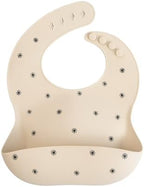 mushie Silicone Baby Bib | Adjustable Fit Waterproof Bibs by mushie