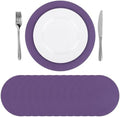 SHACOS 100 PCS Round Paper Placemats 13 inch Disposable Paper Place Mats by SHACOS
