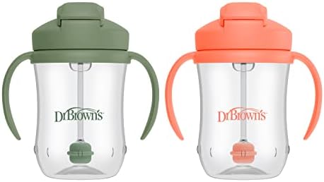 Dr. Brown's Milestones Baby's First Straw Cup, Training Cup - Image 2