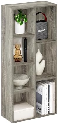 Furinno LUDER Book Shelf, 7-Cube Bookshelf, Bookcase by Furinno-FitsYourSpaceFitsYourBudget