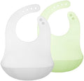 Olababy Fold N Go Silicone Baby Bib w/Travel Case, Waterproof by Olababy