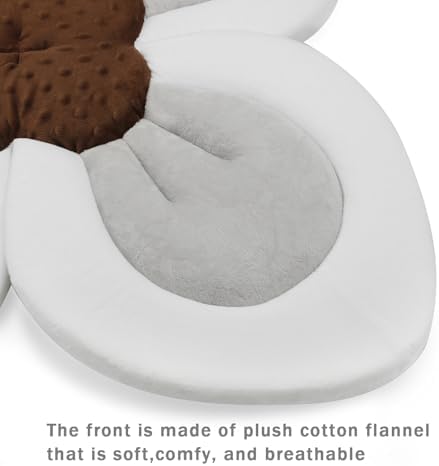 PandaEar Baby Bath Pad for Infant Newborn | Soft Flower Petals for Sink Bathtub - Image 6