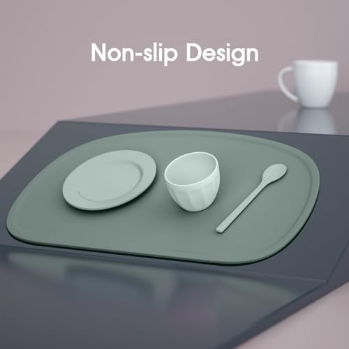 Cuddle Campus Set of 3 Silicone Placemats - Image 5