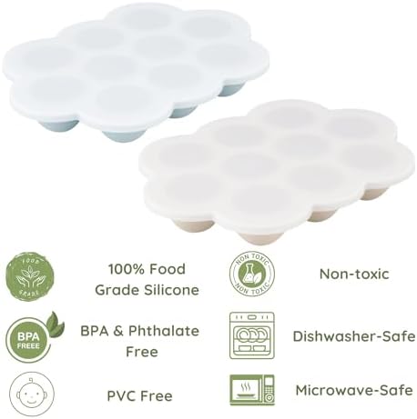 PandaEar 2 Pack Baby Food Freezer Tray - Image 2