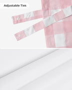 Christmas Blackout Tie Up Valance Curtains - Image 7