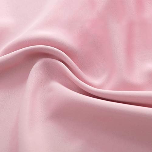 DONREN Pink Blackout Valances for Nursery Window Valances for Girls Room - Image 4