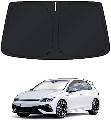 KUST Windshield Sun Shade for Volkswagen VW Golf Mk8 2022 2023 2024 2025 2026 by KUST