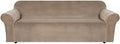 H.VERSAILTEX Stretch Velvet Sofa Covers Large Couch Covers Sofa Slipcovers by HVERSAILTEX
