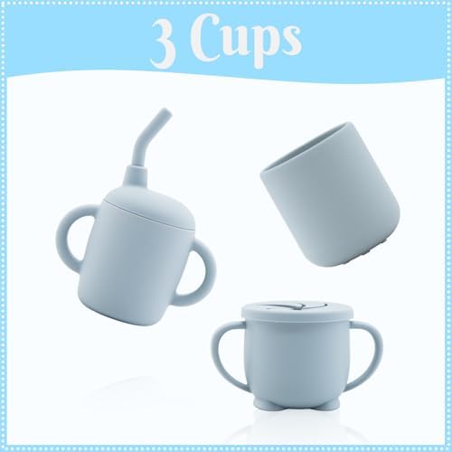 Silicone Baby Feeding Set 10 Pcs, Baby Led Weaning Supplies, Baby Feeding - Image 6