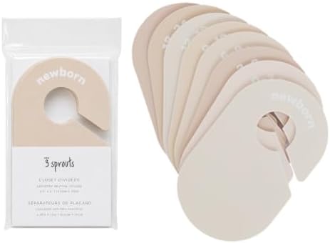 3 Sprouts Baby Closet Dividers, Newborn to 2T, 8 Piece Set - Image 5