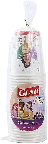 Glad for Kids Disney Princess Paper Cups, 9 Oz - Image 6
