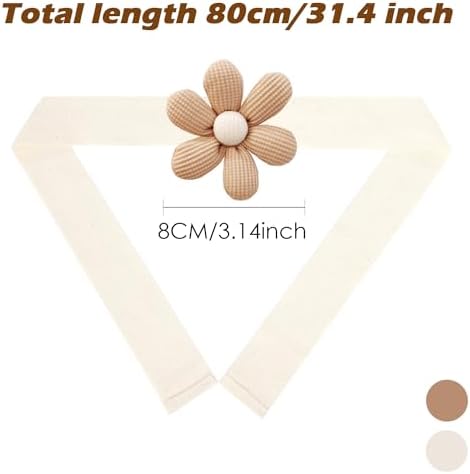 SRG Curtain Tiebacks for Curtains 4 Pack, Decorative Curtain Holdbacks for - Image 6
