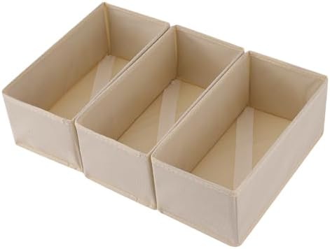 Bructhun Sock Drawer Organizer 3 Pack by Bructhun