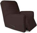 PureFit Stretc Recliner Chair Covers Fleece Soft Couch Covers by PureFit