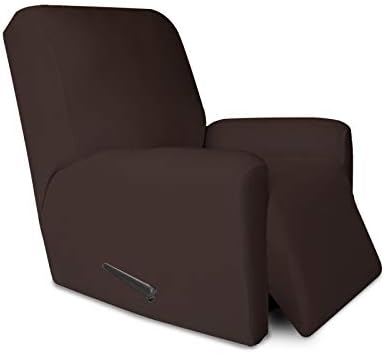PureFit Stretc Recliner Chair Covers Fleece Soft Couch Covers by PureFit