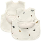 Baby Bibs for Eating, Baby Smock bib by Unknown