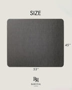 Baroyal Office Chair Mat for Hardwood Floor Under Desk Computer Rolling Chair - Image 2