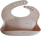 mushie Silicone Baby Bib |Adjustable Fit Waterproof - Image 4