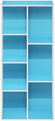 Furinno LUDER Book Shelf, 7-Cube Bookshelf, Bookcase - Image 7