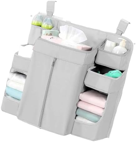 Diaper Organizer for Cribs And Changing Table, Hanging Diaper Caddy - Image 7