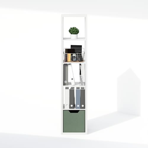 Furinno Cubic Extra Thick 5-Cube Closet Organizers and Storage - Image 6