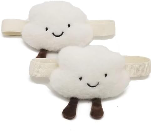 2PACK Snap-Fit Cartoon Cloud Curtain Tiebacks Hook Holdbacks Cute Curtain - Image 5