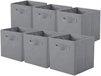 ShellKingdom Storage Bins, Foldable Fabric Storage Cubes And Cloth Storage by ShellKingdom