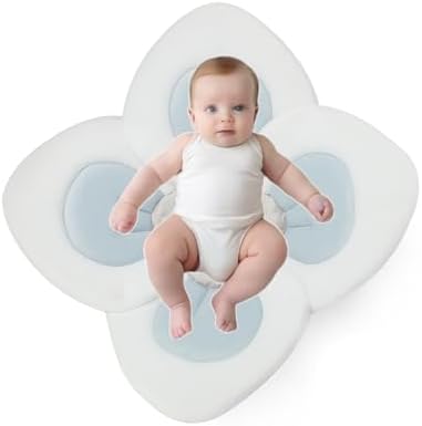PandaEar Baby Bath Pad for Newborn, Soft Flower Infant Sink Bath Cushion - Image 4
