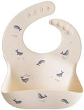 mushie Silicone Baby Bib | Adjustable Fit Waterproof Bibs by mushie