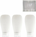 Travel Bottles for Toiletries, TSA Approved 3oz Leak Proof Silicone Soft by Lyob