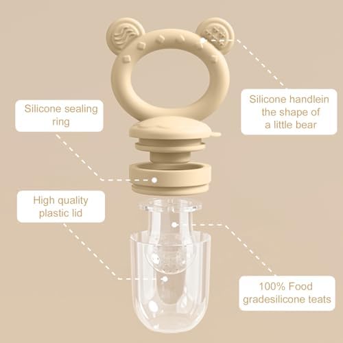 Baby Breastmilk Popsicle Molds & Baby Fruit Feeder, Infant Food Freezer Tray - Image 5