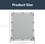 Children's Factory PlayPanel Room Divider 59.5" x 47.5", Glacier Gray - Image 3