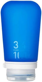 humangear GoToob+ | Refillable Silicone Travel Bottle | Locking Lid | Food-Safe by humangear