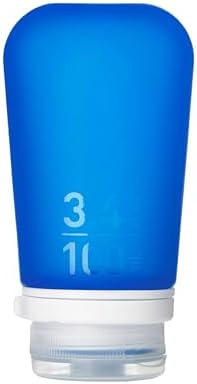 humangear GoToob+ | Refillable Silicone Travel Bottle | Locking Lid | Food-Safe by humangear