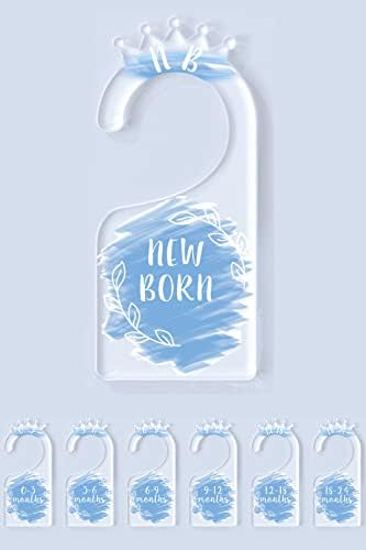 OneDream Acrylic Baby Closet Dividers, Baby Clothes Dividers by OneDream