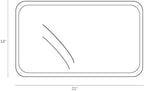 Car Window Shades for Baby 21” x 14” Cling, Blocks 99.98% UVR, Sun Shade Blocker - Image 3