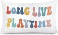 Long Live Playtime 12x20 Pillow Cover by Unknown