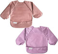 Tiny Twinkle Long Sleeve Bib for Babies & Toddlers | 2-Pack Waterproof Smock by TinyTwinkle