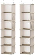 YOUDENOVA Hanging Closet Organizer and Storage, 2 Packs by YOUDENOVA