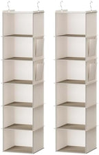 YOUDENOVA Hanging Closet Organizer and Storage, 2 Packs by YOUDENOVA