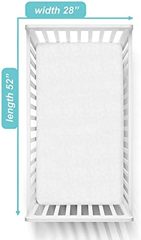 American Baby Company 3 Pack Waterproof Crib Mattress Protector 52" x 28" - Image 2