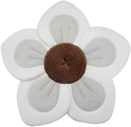 PandaEar Baby Bath Pad for Infant Newborn | Soft Flower 5 Petals for Sink by PandaEar