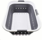 SAMMART 42L Collapsible Plastic Laundry Basket - Image 2