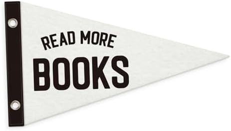 Classroom Decor, Read More Books Pennant Felt Banners Flags, Reading Nook by Unknown