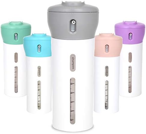 Travigo 4-in-1 Travel Dispenser Bottle, TSA Approved, Leak Proof, Four Reusable by Travigo