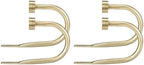 Premium Curtain Holdback, Quality Metal Decorative Curtain Holdbacks by Mayrhyme