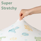 Baby Bedside Bassinet Sheets Fitted, 33”x20” Compatible - Image 4