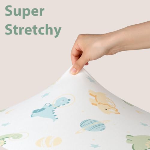 Baby Bedside Bassinet Sheets Fitted, 33”x20” Compatible - Image 4